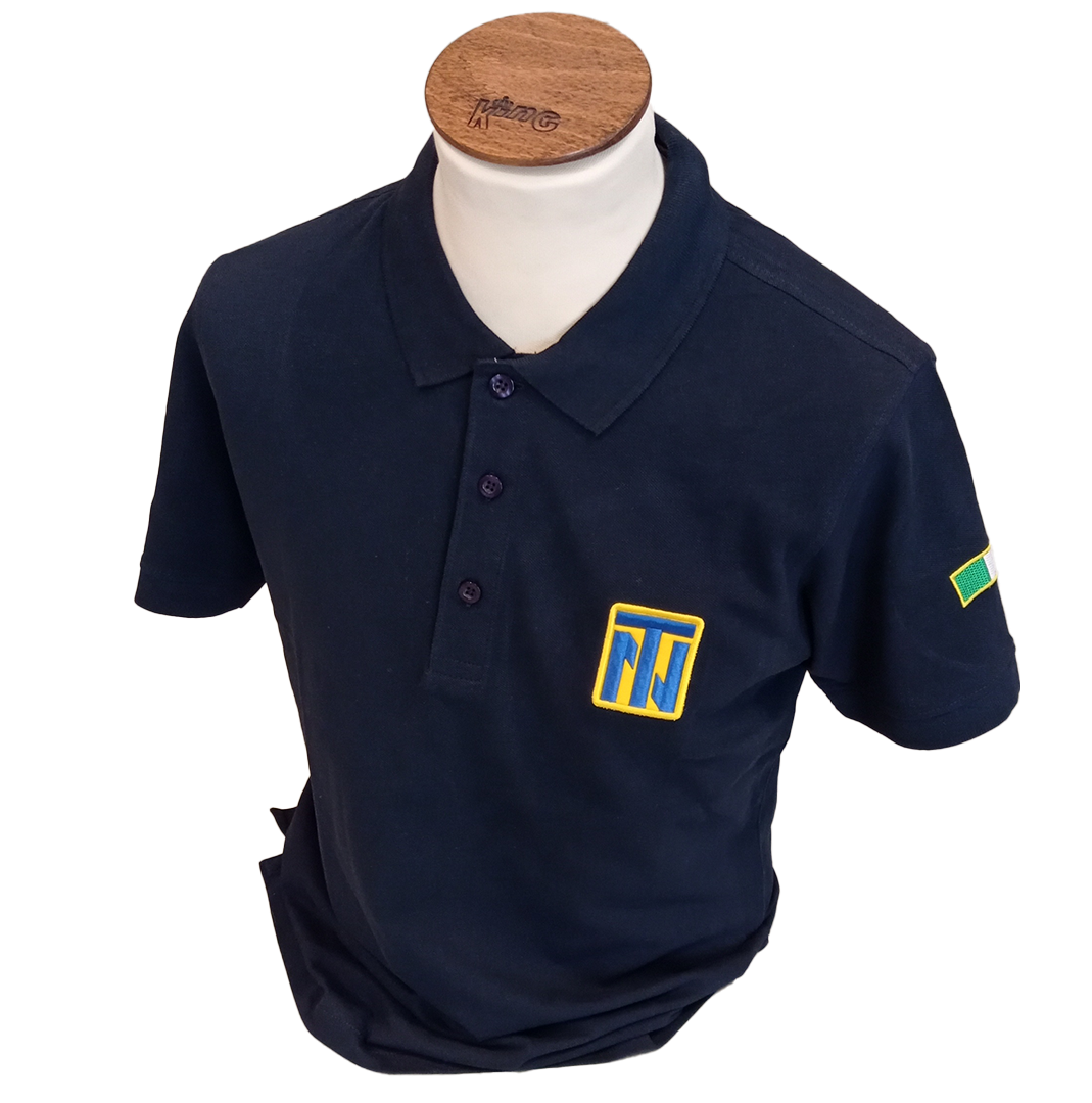 Blue polo shirt Tazio Nuvolari size S